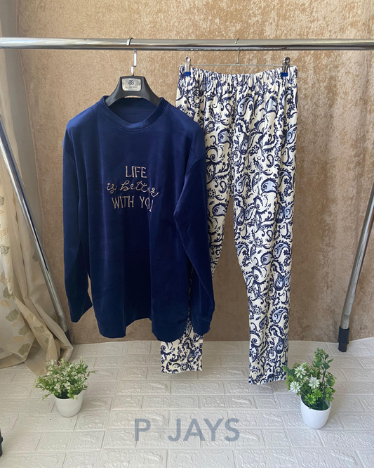 Pyjays "Life is better with you" pajama