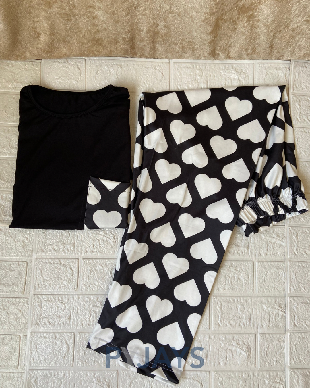 Pyjays Hearts Pajama
