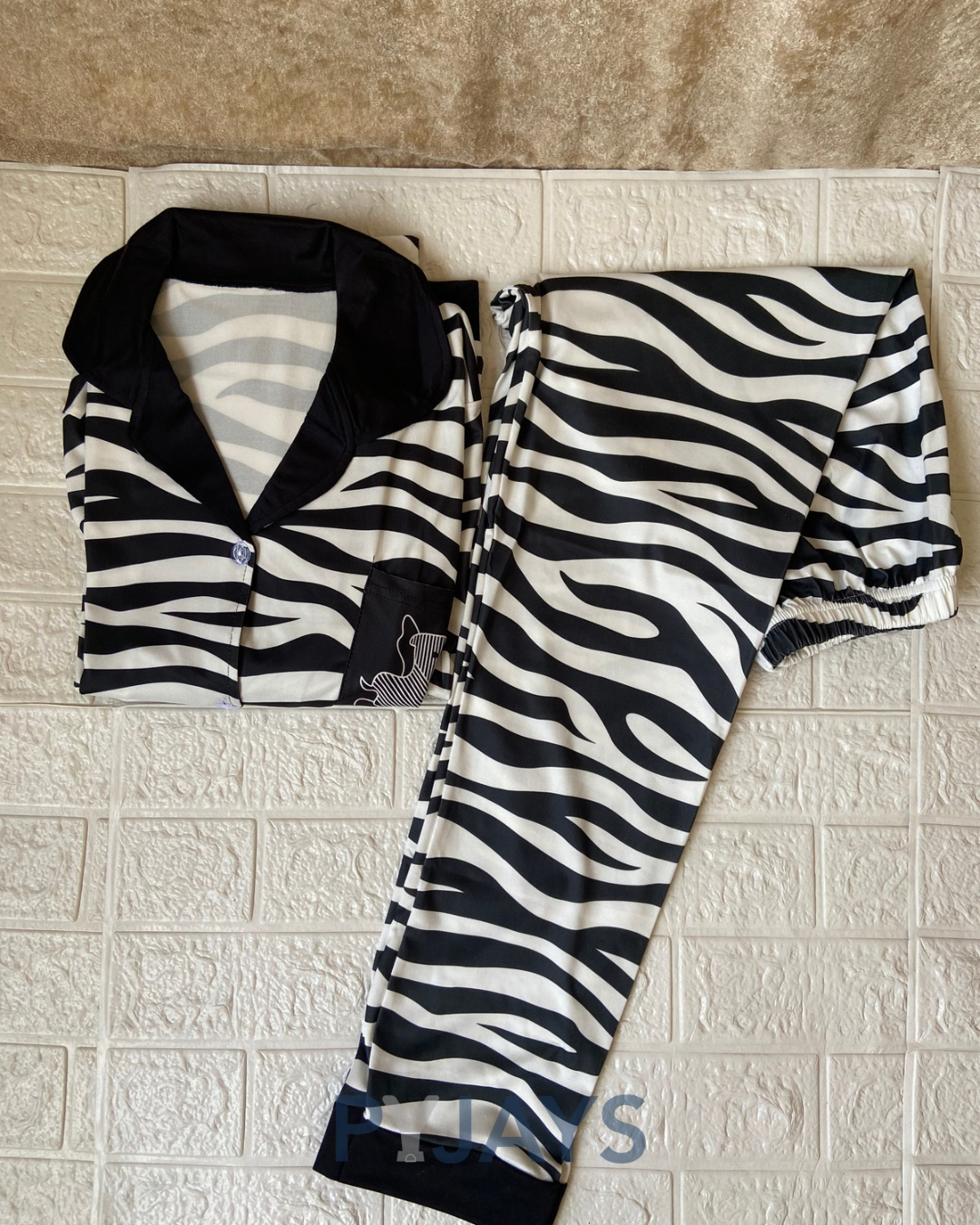 Pyjays Zebra Pajama
