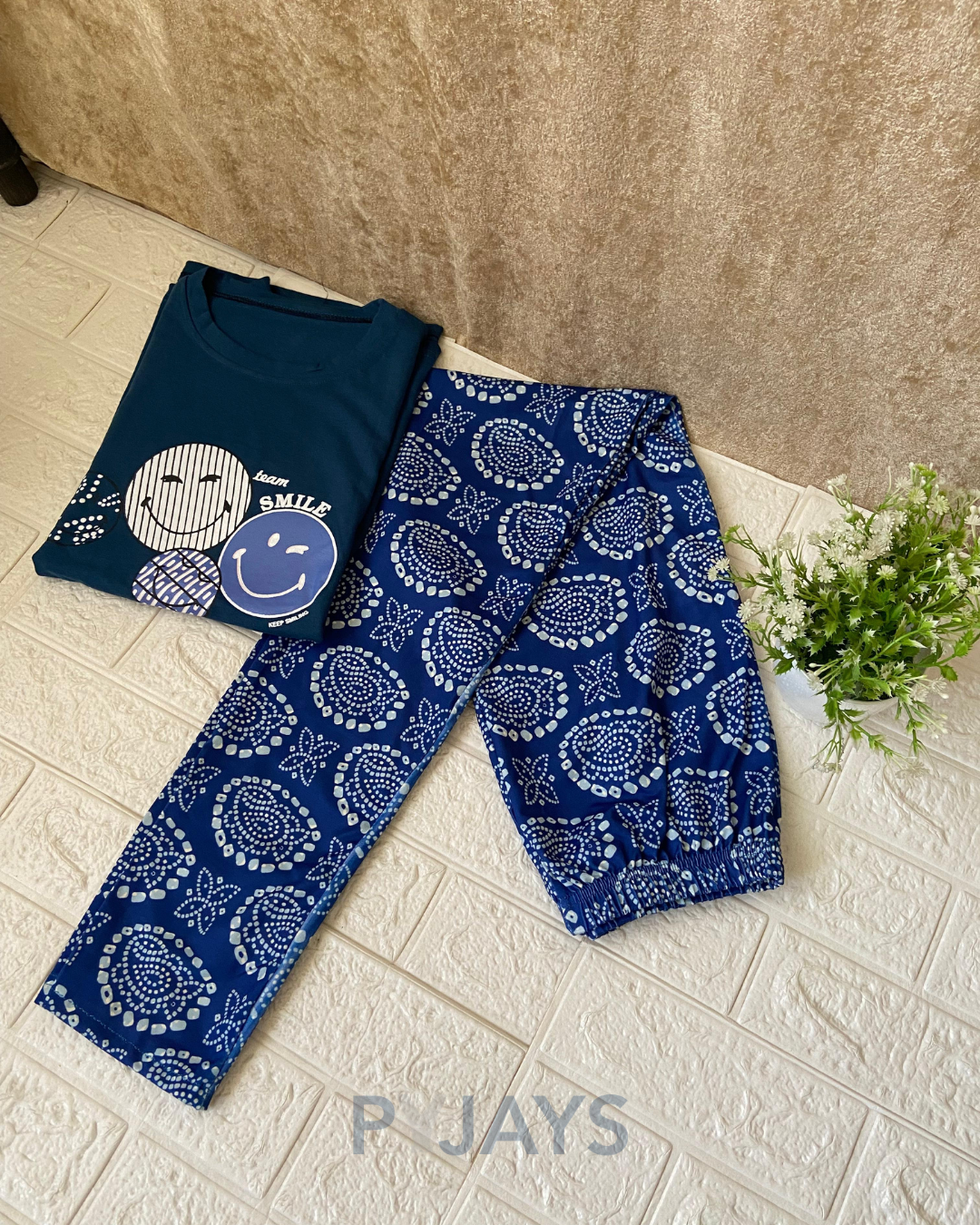 Pyjays "SMILE" pajama