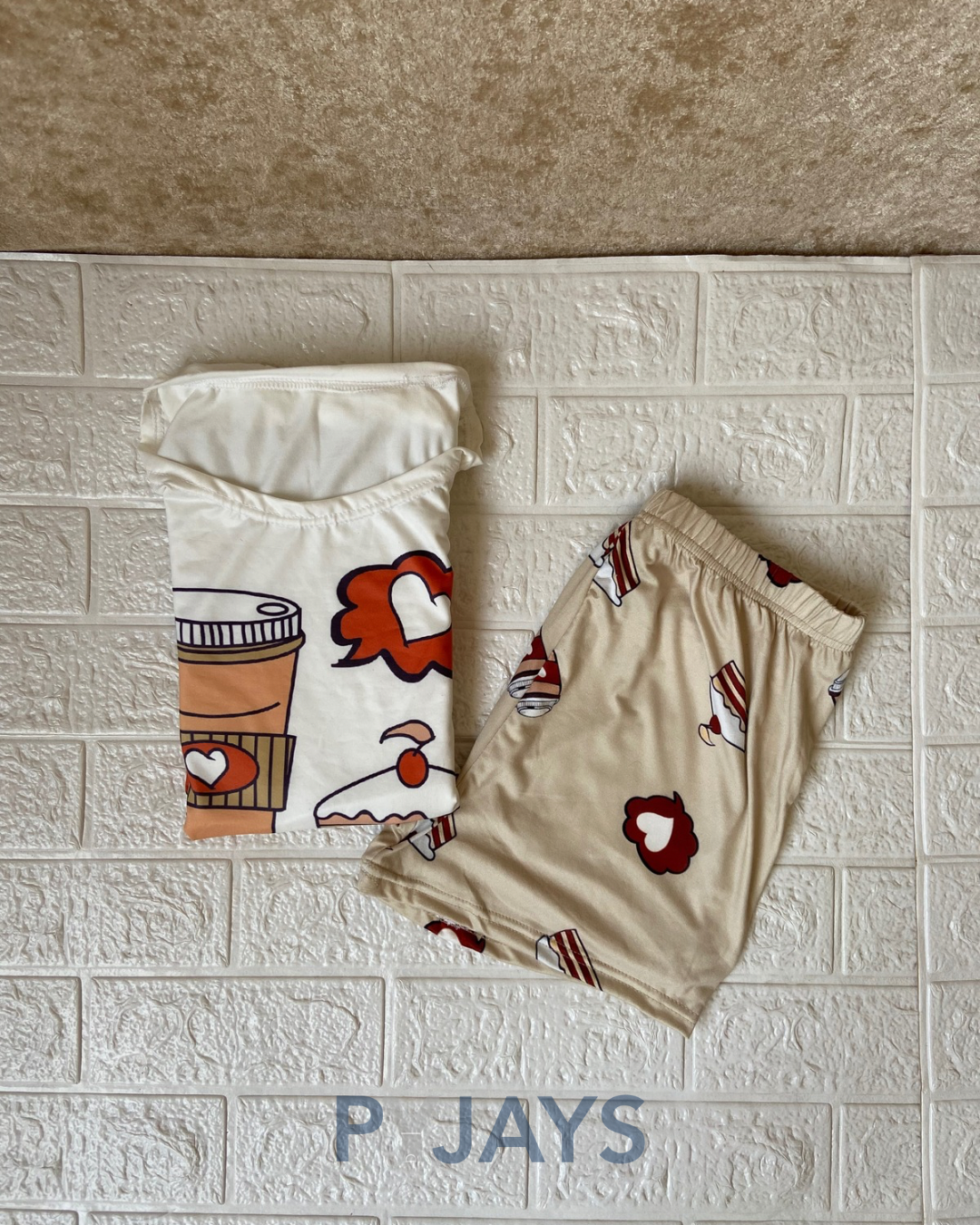 Pyjays Coffee Lovers Pajama