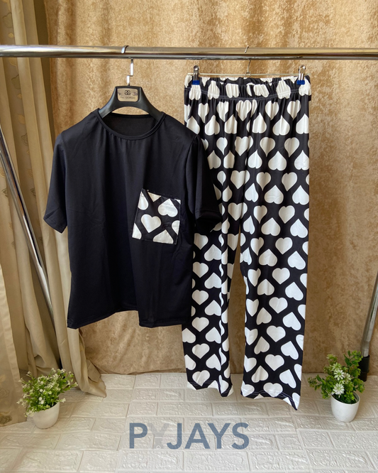 Pyjays Hearts Pajama