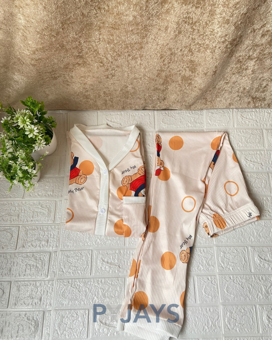 Teddy Bear Pyjays Pajama