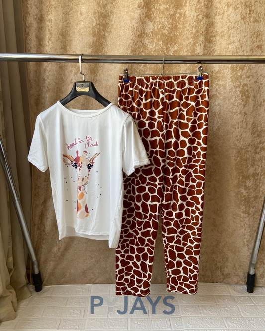 Pyjays Giraffe Pajama