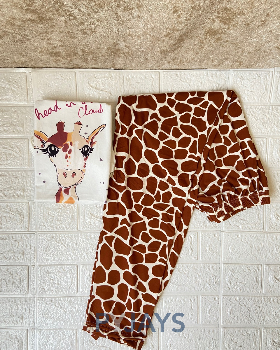 Pyjays Giraffe Pajama