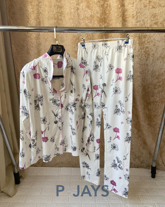 Pyjays Floral Pajama Vol.8